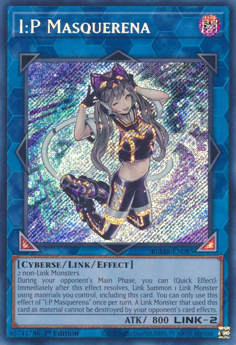 I:P Masquerena [BLMR-EN085] Secret Rare | Jomio and Rueliete's Cards and Comics