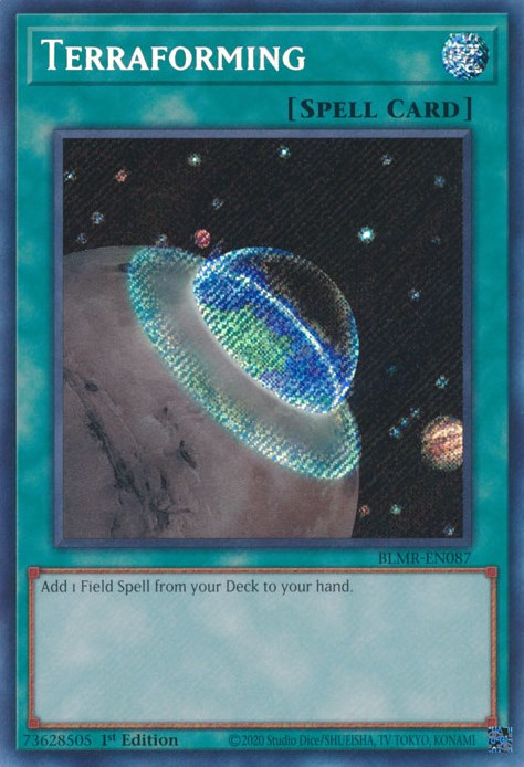 Terraforming [BLMR-EN087] Secret Rare | Jomio and Rueliete's Cards and Comics