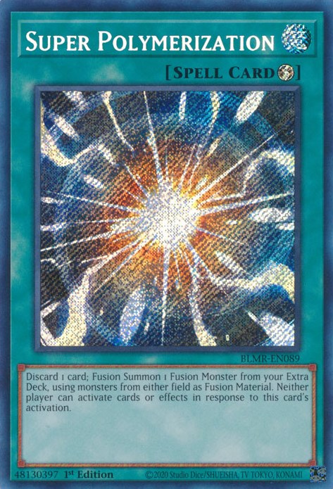 Super Polymerization [BLMR-EN089] Secret Rare | Jomio and Rueliete's Cards and Comics