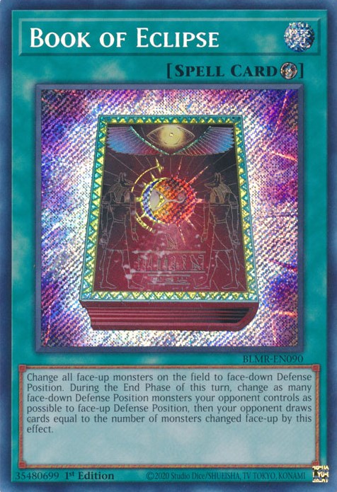 Book of Eclipse [BLMR-EN090] Secret Rare | Jomio and Rueliete's Cards and Comics