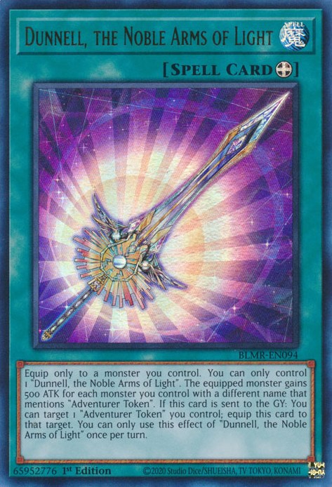 Dunnell, the Noble Arms of Light [BLMR-EN094] Ultra Rare | Jomio and Rueliete's Cards and Comics