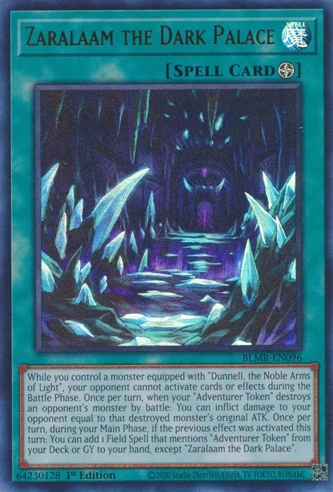 Zaralaam the Dark Palace [BLMR-EN096] Ultra Rare | Jomio and Rueliete's Cards and Comics
