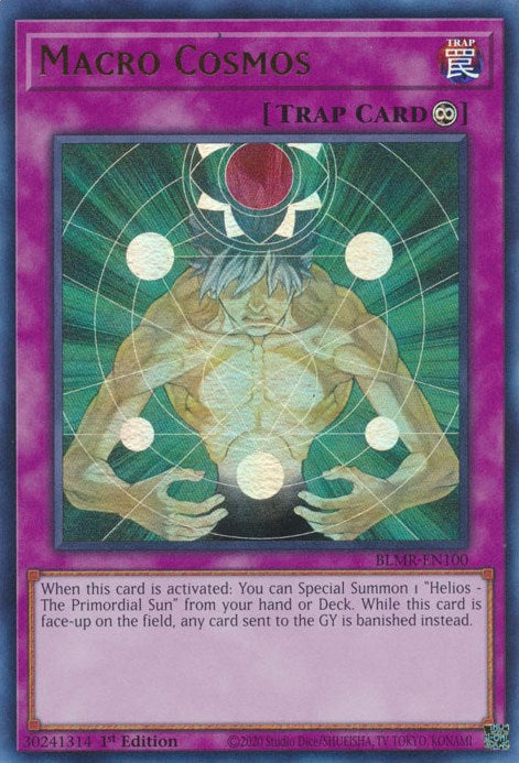 Macro Cosmos [BLMR-EN100] Ultra Rare | Jomio and Rueliete's Cards and Comics