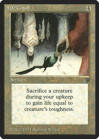 Life Chisel [Legends] | Jomio and Rueliete's Cards and Comics