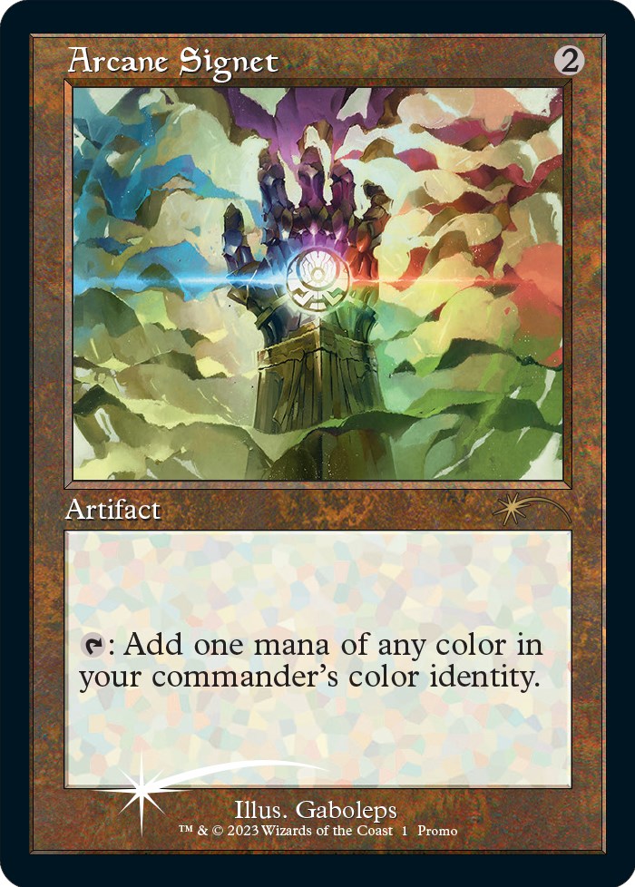 Arcane Signet (Retro) [30th Anniversary Promos] | Jomio and Rueliete's Cards and Comics