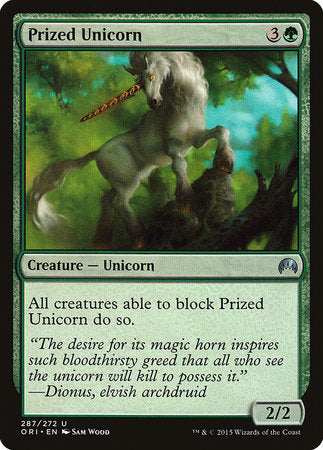 Prized Unicorn [Magic Origins] | Jomio and Rueliete's Cards and Comics