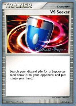 VS Seeker (140/147) (Happy Luck - Mychael Bryan) [World Championships 2010] | Jomio and Rueliete's Cards and Comics