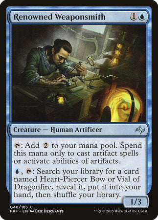 Renowned Weaponsmith [Fate Reforged] | Jomio and Rueliete's Cards and Comics