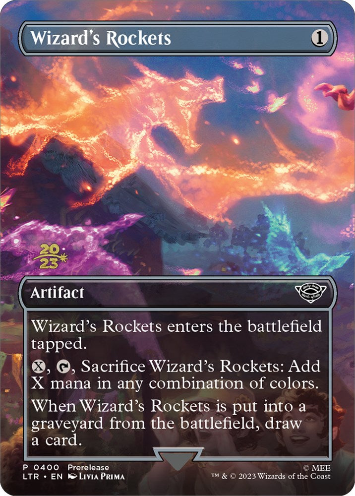 Wizard's Rockets [The Lord of the Rings: Tales of Middle-Earth Prerelease Promos] | Jomio and Rueliete's Cards and Comics
