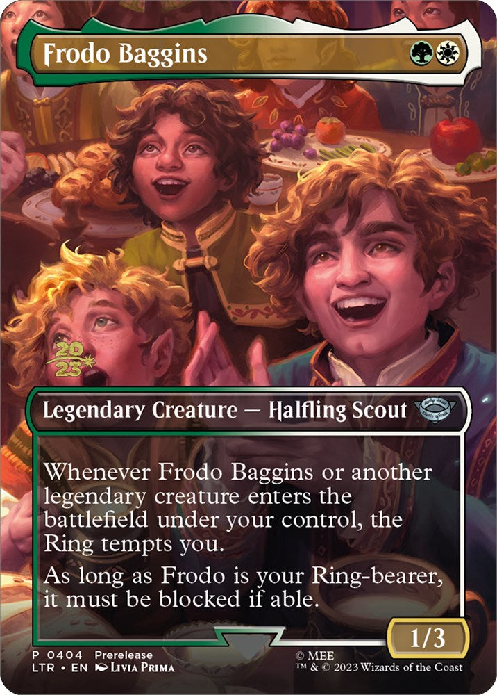 Frodo Baggins [The Lord of the Rings: Tales of Middle-Earth Prerelease Promos] | Jomio and Rueliete's Cards and Comics