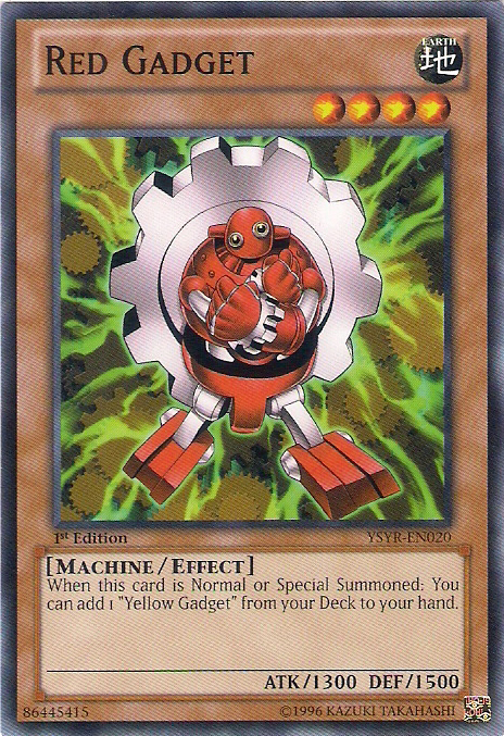 Red Gadget [YSYR-EN020] Common | Jomio and Rueliete's Cards and Comics