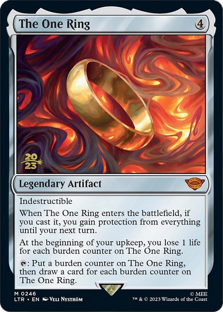 The One Ring [The Lord of the Rings: Tales of Middle-Earth Prerelease Promos] | Jomio and Rueliete's Cards and Comics