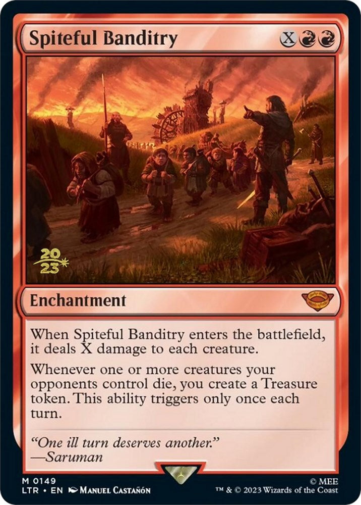 Spiteful Banditry [The Lord of the Rings: Tales of Middle-Earth Prerelease Promos] | Jomio and Rueliete's Cards and Comics