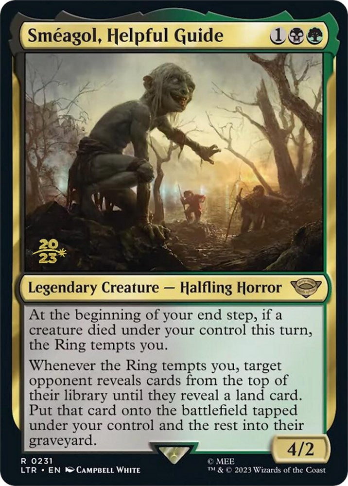 Smeagol, Helpful Guide [The Lord of the Rings: Tales of Middle-Earth Prerelease Promos] | Jomio and Rueliete's Cards and Comics