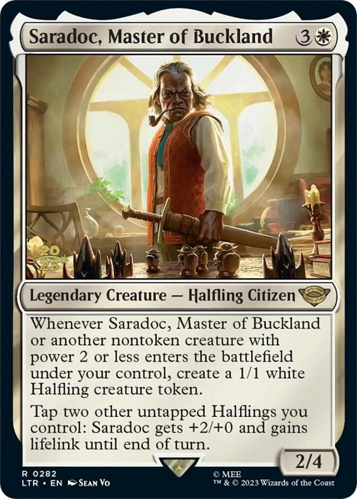 Saradoc, Master of Buckland [The Lord of the Rings: Tales of Middle-Earth Prerelease Promos] | Jomio and Rueliete's Cards and Comics