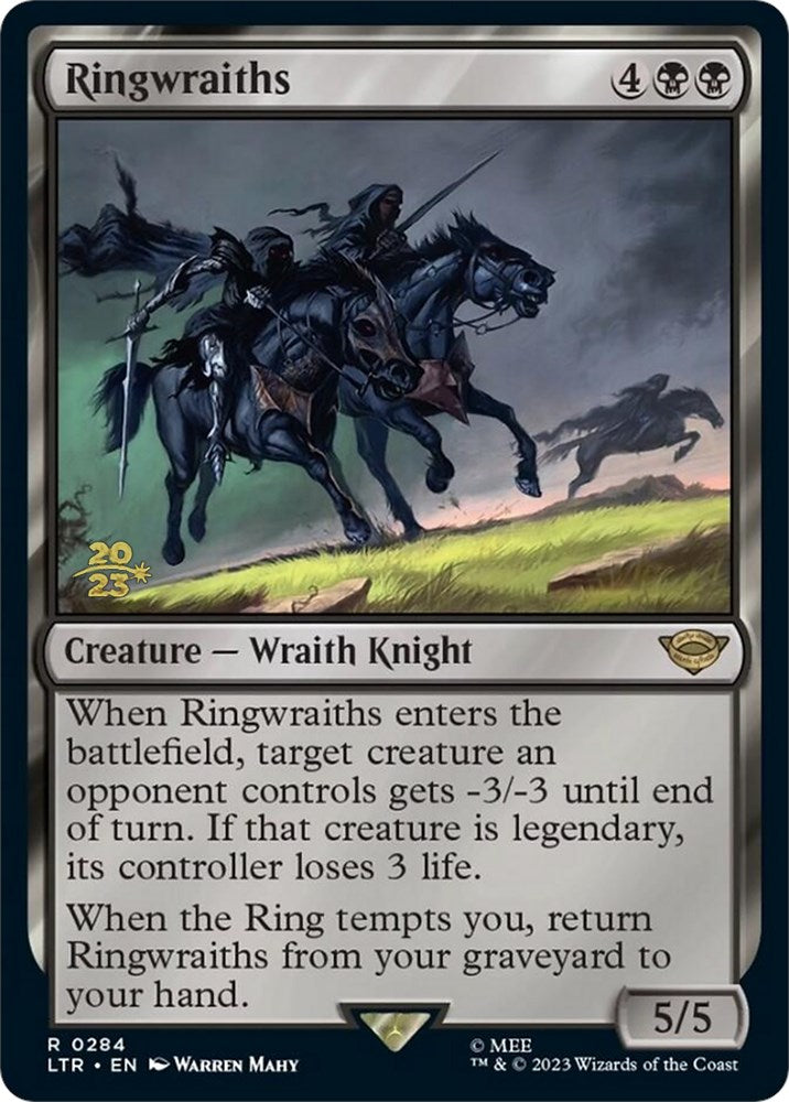 Ringwraiths [The Lord of the Rings: Tales of Middle-Earth Prerelease Promos] | Jomio and Rueliete's Cards and Comics