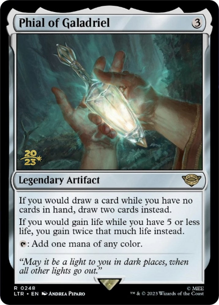 Phial of Galadriel [The Lord of the Rings: Tales of Middle-Earth Prerelease Promos] | Jomio and Rueliete's Cards and Comics