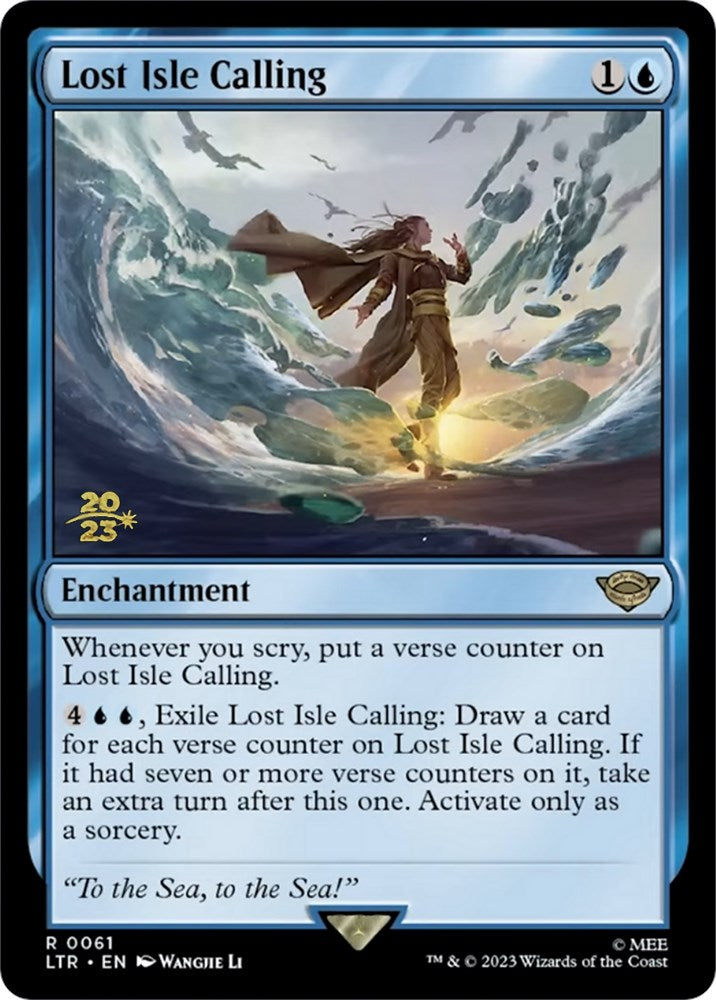 Lost Isle Calling [The Lord of the Rings: Tales of Middle-Earth Prerelease Promos] | Jomio and Rueliete's Cards and Comics