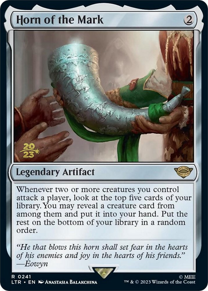 Horn of the Mark [The Lord of the Rings: Tales of Middle-Earth Prerelease Promos] | Jomio and Rueliete's Cards and Comics