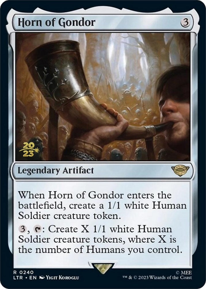 Horn of Gondor [The Lord of the Rings: Tales of Middle-Earth Prerelease Promos] | Jomio and Rueliete's Cards and Comics