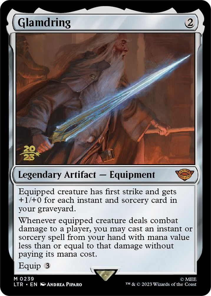 Glamdring [The Lord of the Rings: Tales of Middle-Earth Prerelease Promos] | Jomio and Rueliete's Cards and Comics