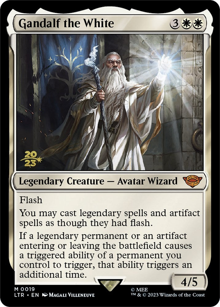 Gandalf the White [The Lord of the Rings: Tales of Middle-Earth Prerelease Promos] | Jomio and Rueliete's Cards and Comics
