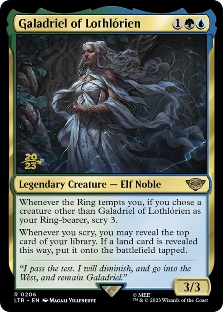 Galadriel of Lothlorien [The Lord of the Rings: Tales of Middle-Earth Prerelease Promos] | Jomio and Rueliete's Cards and Comics