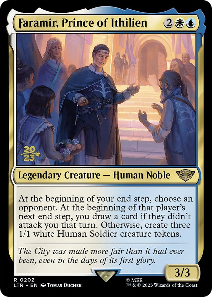 Faramir, Prince of Ithilien [The Lord of the Rings: Tales of Middle-Earth Prerelease Promos] | Jomio and Rueliete's Cards and Comics