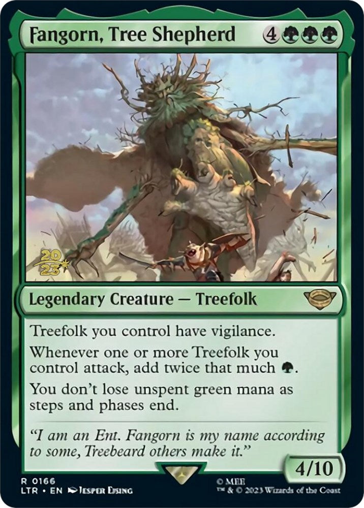 Fangorn, Tree Shepherd [The Lord of the Rings: Tales of Middle-Earth Prerelease Promos] | Jomio and Rueliete's Cards and Comics