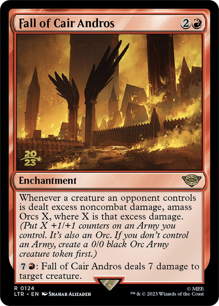 Fall of Cair Andros [The Lord of the Rings: Tales of Middle-Earth Prerelease Promos] | Jomio and Rueliete's Cards and Comics