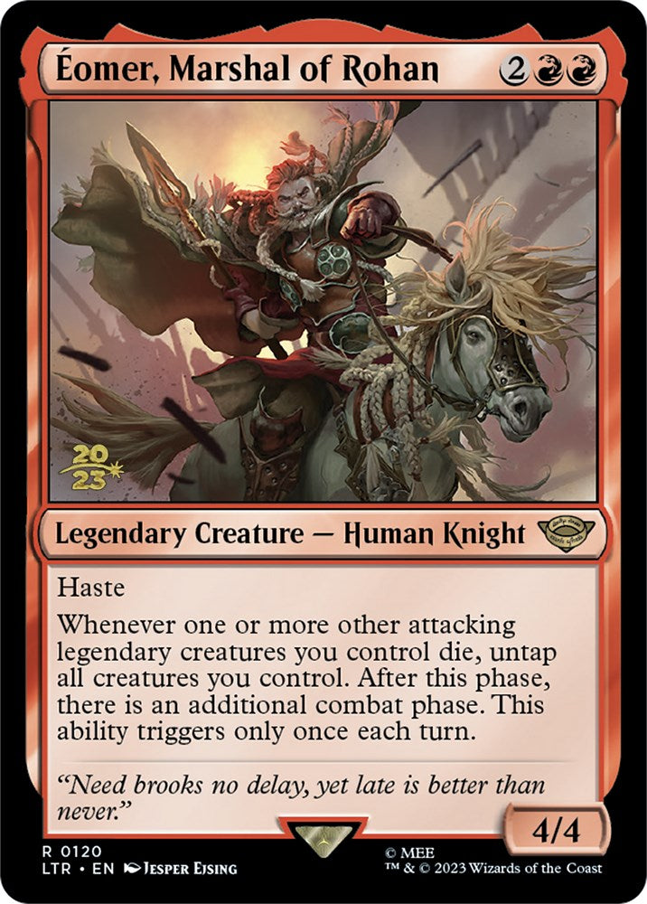 Eomer, Marshal of Rohan [The Lord of the Rings: Tales of Middle-Earth Prerelease Promos] | Jomio and Rueliete's Cards and Comics