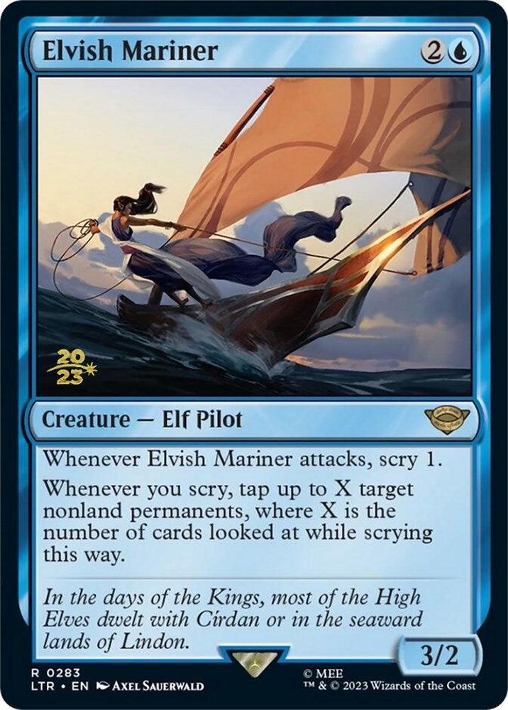 Elvish Mariner [The Lord of the Rings: Tales of Middle-Earth Prerelease Promos] | Jomio and Rueliete's Cards and Comics