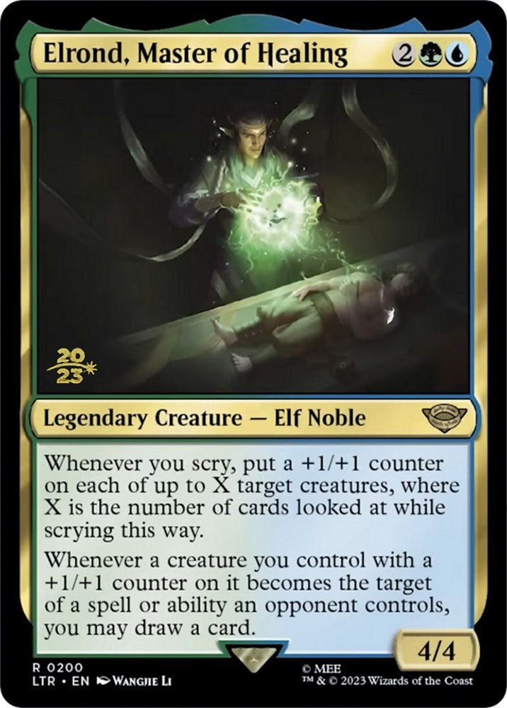 Elrond, Master of Healing [The Lord of the Rings: Tales of Middle-Earth Prerelease Promos] | Jomio and Rueliete's Cards and Comics
