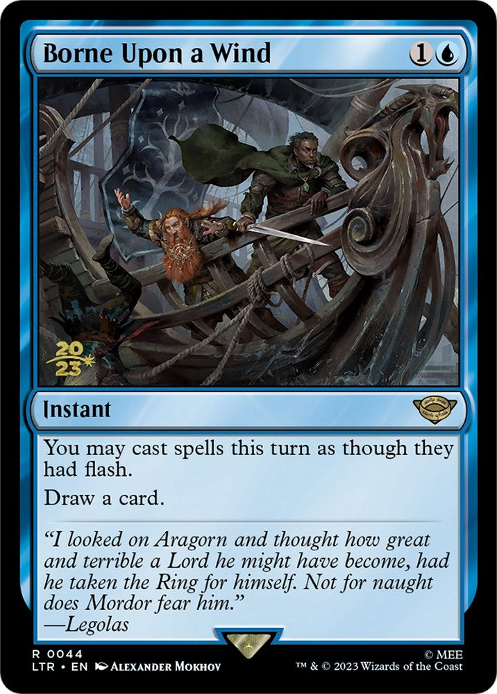 Borne Upon a Wind [The Lord of the Rings: Tales of Middle-Earth Prerelease Promos] | Jomio and Rueliete's Cards and Comics