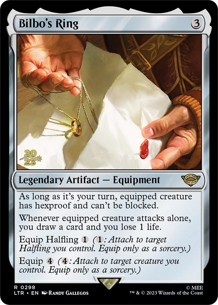 Bilbo's Ring [The Lord of the Rings: Tales of Middle-Earth Prerelease Promos] | Jomio and Rueliete's Cards and Comics