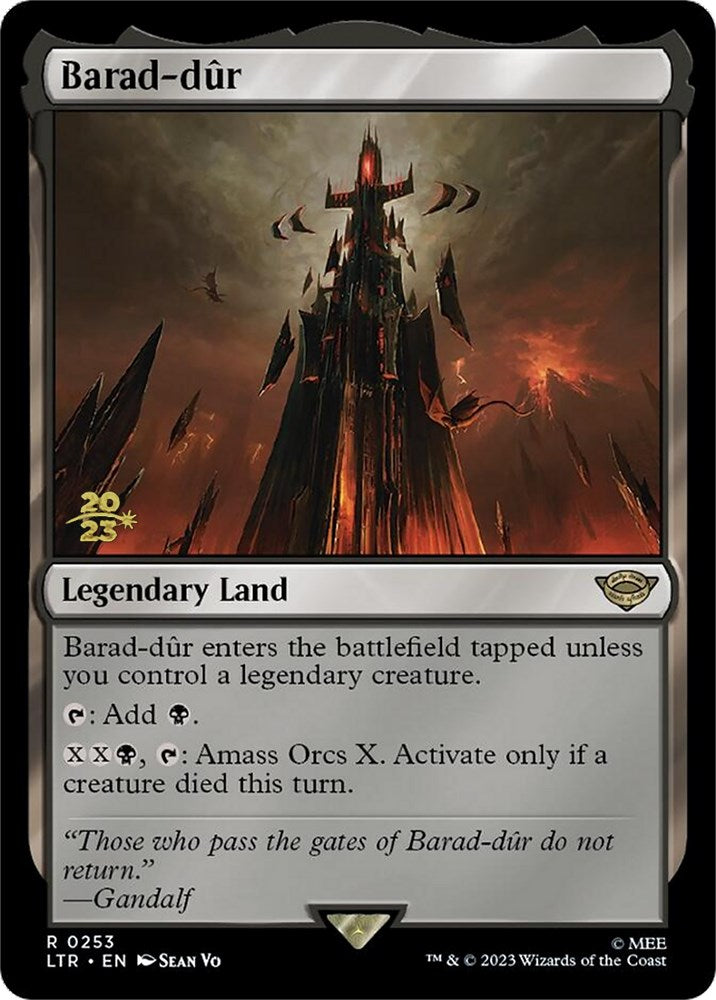 Barad-dur [The Lord of the Rings: Tales of Middle-Earth Prerelease Promos] | Jomio and Rueliete's Cards and Comics