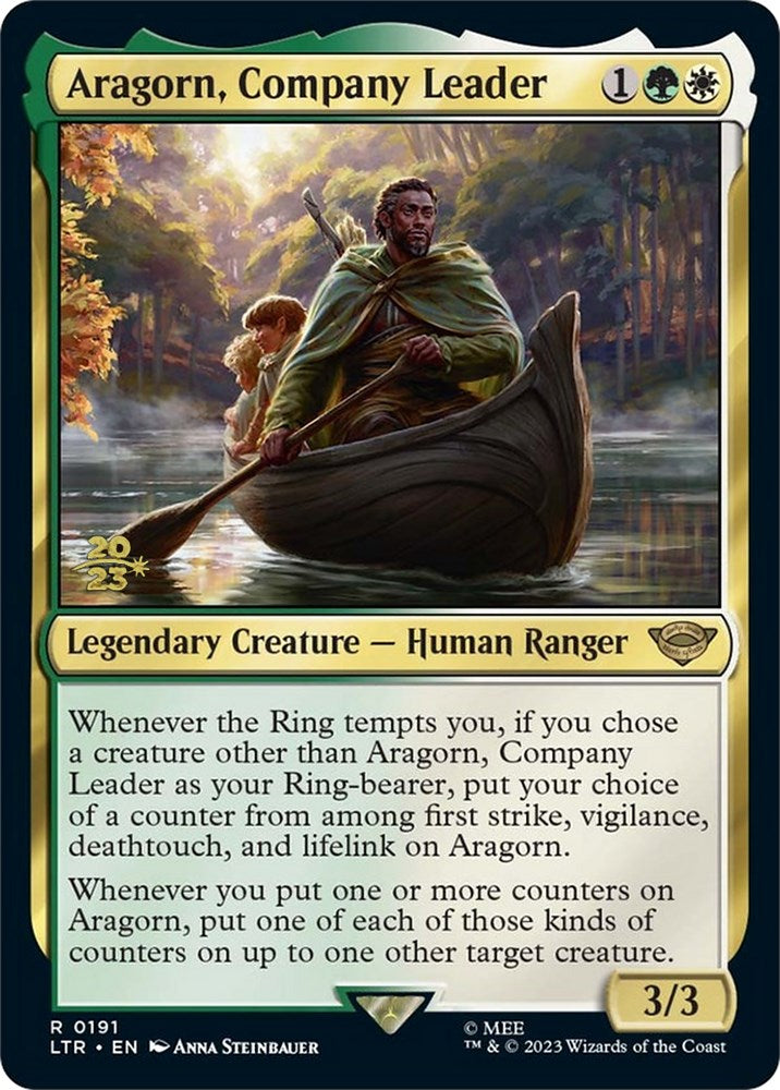 Aragorn, Company Leader [The Lord of the Rings: Tales of Middle-Earth Prerelease Promos] | Jomio and Rueliete's Cards and Comics