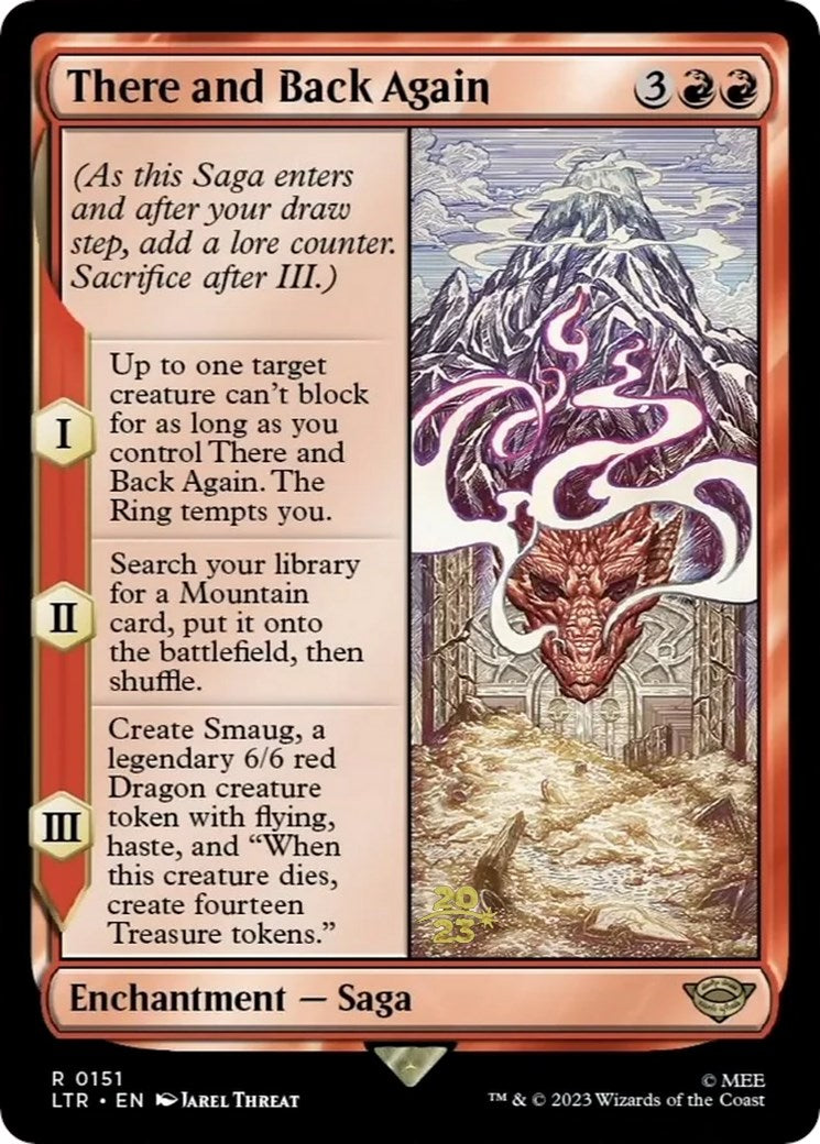 There and Back Again [The Lord of the Rings: Tales of Middle-Earth Prerelease Promos] | Jomio and Rueliete's Cards and Comics