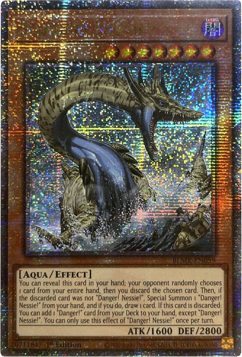 Danger! Nessie! [BLMR-EN059] Quarter Century Secret Rare | Jomio and Rueliete's Cards and Comics
