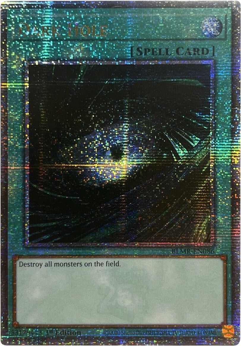 Dark Hole [BLMR-EN086] Quarter Century Secret Rare | Jomio and Rueliete's Cards and Comics