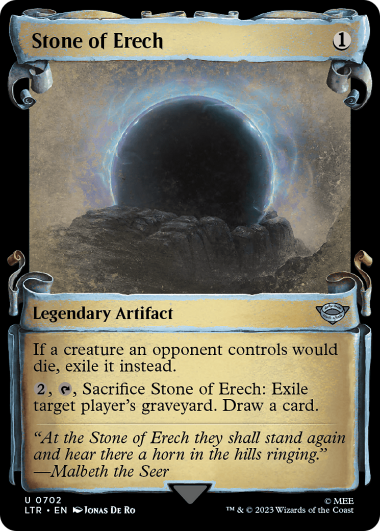 Stone of Erech [The Lord of the Rings: Tales of Middle-Earth Showcase Scrolls] | Jomio and Rueliete's Cards and Comics