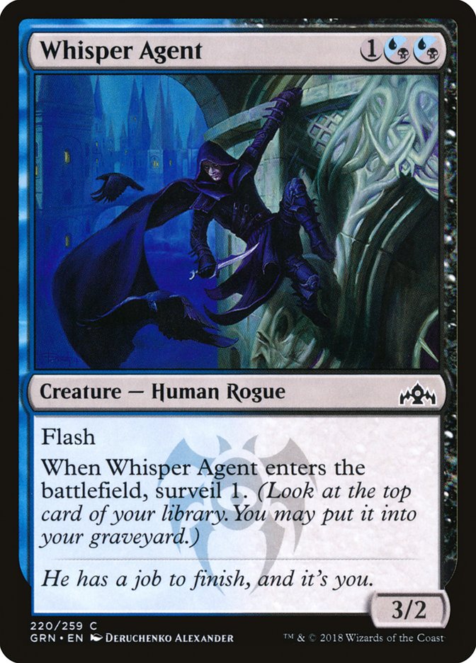 Whisper Agent [Guilds of Ravnica] | Jomio and Rueliete's Cards and Comics