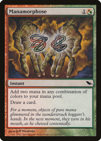 Manamorphose [Shadowmoor] | Jomio and Rueliete's Cards and Comics