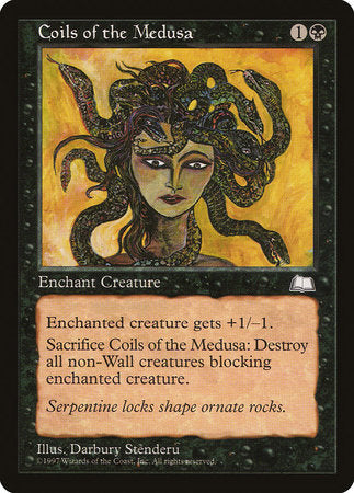Coils of the Medusa [Weatherlight] | Jomio and Rueliete's Cards and Comics