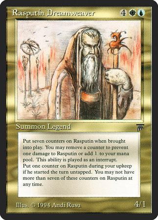 Rasputin Dreamweaver [Legends] | Jomio and Rueliete's Cards and Comics