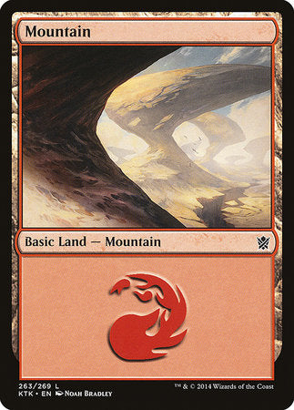 Mountain (263) [Khans of Tarkir] | Jomio and Rueliete's Cards and Comics