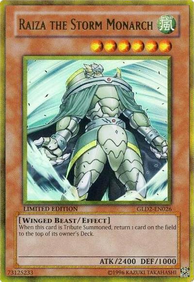 Raiza the Storm Monarch [GLD2-EN026] Ultra Rare | Jomio and Rueliete's Cards and Comics