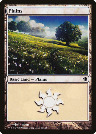 Plains (337) [Commander 2013] | Jomio and Rueliete's Cards and Comics