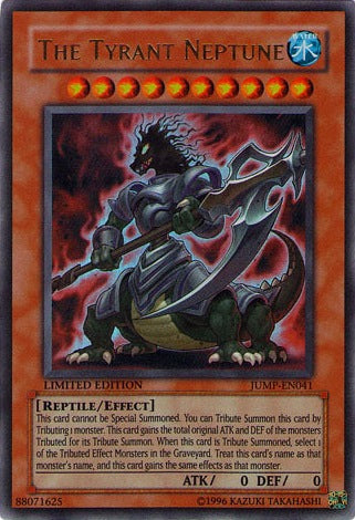 The Tyrant Neptune [JUMP-EN041] Ultra Rare | Jomio and Rueliete's Cards and Comics