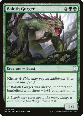 Baloth Gorger [Dominaria] | Jomio and Rueliete's Cards and Comics